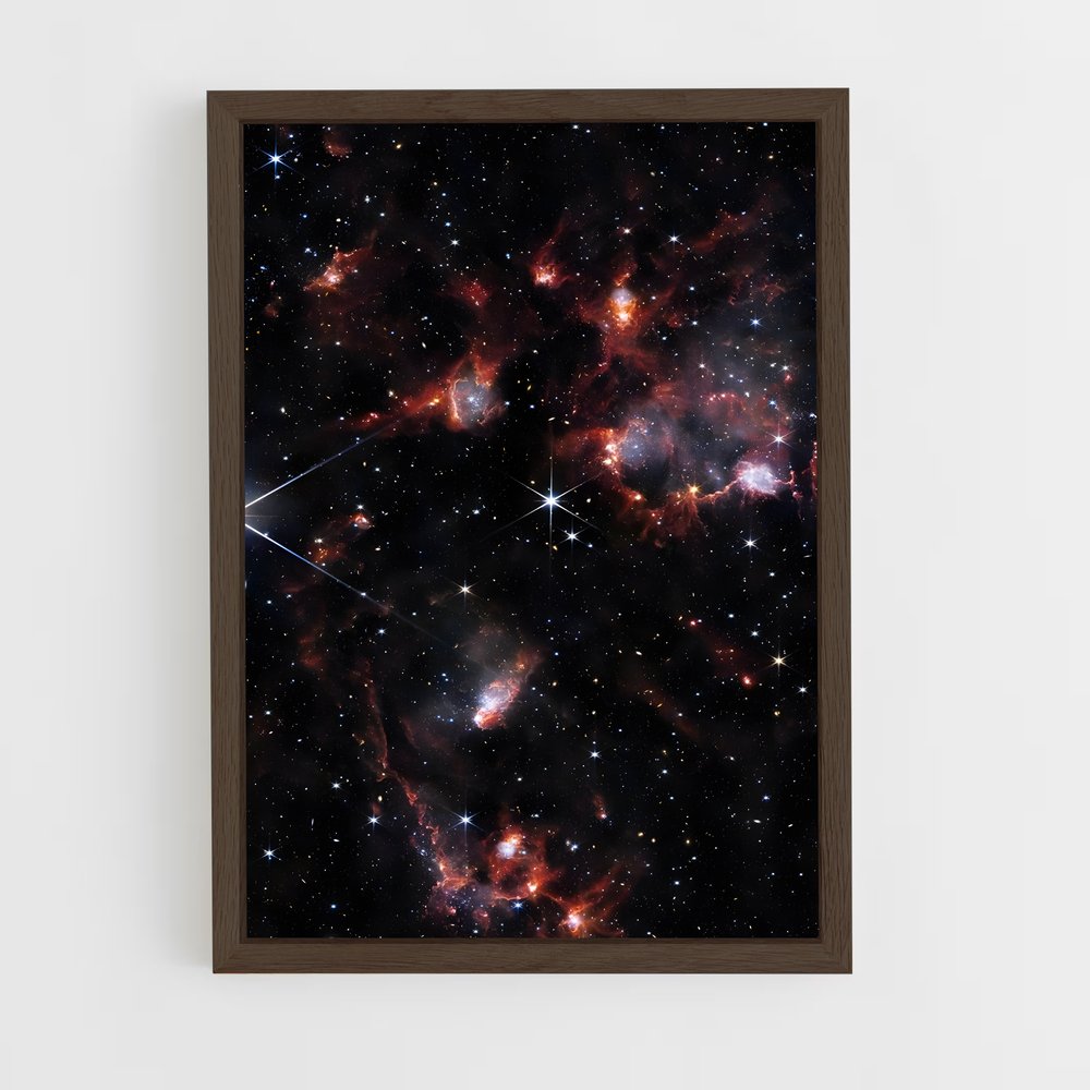 Poster Envol des Pléiades – affiche Astronomie (vue 5)